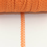 20 meters 13mm Orange Colourful Lace Made in Spain - ACCESSOIRES LEDUC BV